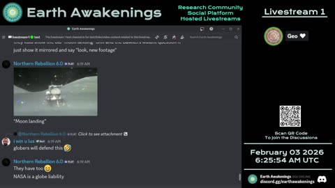 Earth Awakenings - Livestream 1 - #4311 - Live on Rumble/Youtube/X-Twitter/Twitch