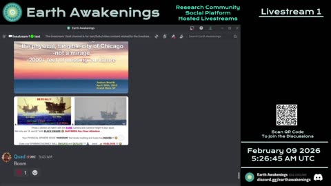 Earth Awakenings - Livestream 1 - #4325 - Live on Rumble/Youtube/X-Twitter/Twitch