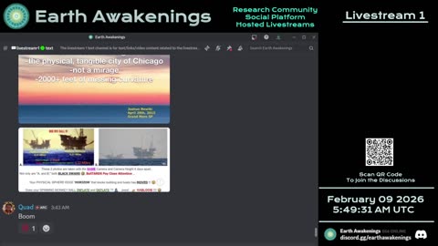 Earth Awakenings - Livestream 1 - #4325 - Live on Rumble/Youtube/X-Twitter/Twitch