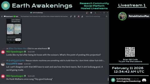 Earth Awakenings - Livestream 1 - #4328 - Live on Rumble/Youtube/X-Twitter/Twitch