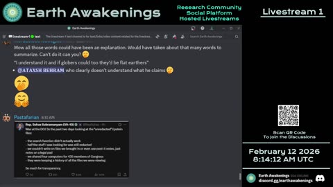 Earth Awakenings - Livestream 1 - #4328 - Live on Rumble/Youtube/X-Twitter/Twitch