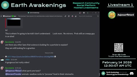Earth Awakenings - Livestream 1 - #4335 - Live on Rumble/Youtube/X-Twitter/Twitch