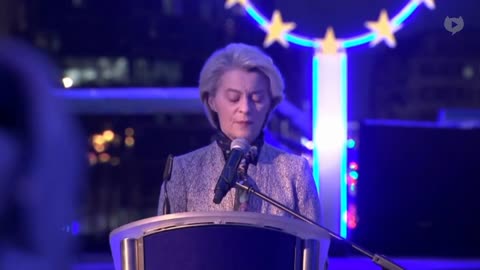 Ursula von der Leyen at Hanukkah ceremony: "The night around us has indeed