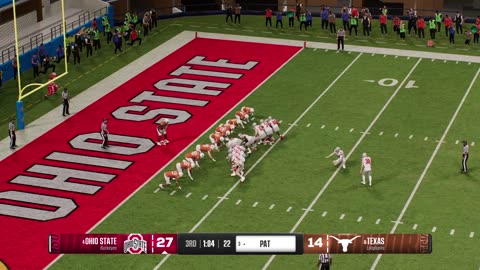 2025 Cotton Bowl: Ohio State vs. Texas | College Football '25 Simulation