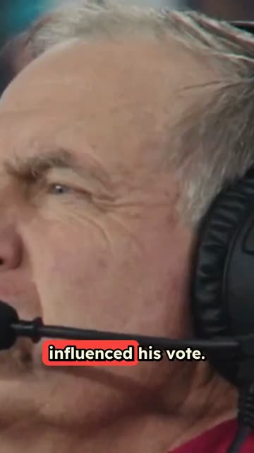 NFL Voter Talks Voting Against Belichick