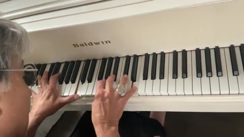 Dino at the Piano 10-1-25 He Looked Beyond &Saw My Need/I Need Thee Every Hour