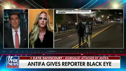 Katie Daviscourt says Portland officials are Antifa