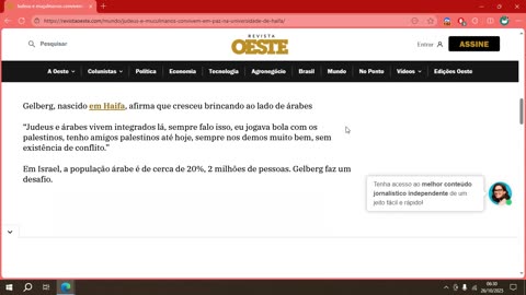 Judeus e muçulmanos convivem em paz na Universidade de Haifa.mp4