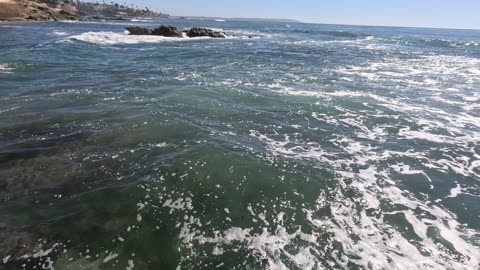Hangout View - Sunshine La Jolla Reef and Waves #chill #relaxation #lounge