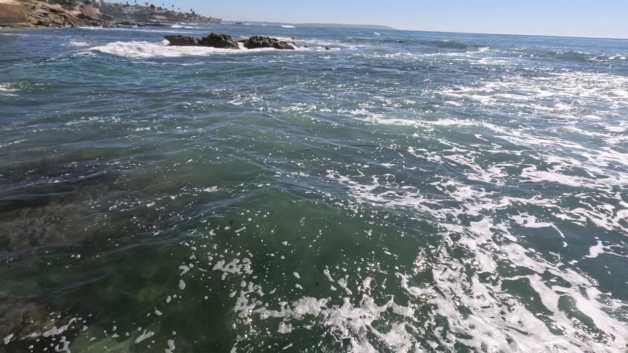 Hangout View - Sunshine La Jolla Reef and Waves #chill #relaxation #lounge