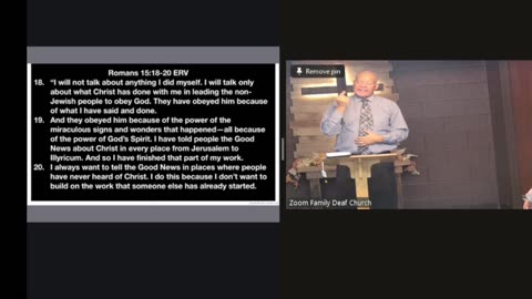 God Likes it When We Go. Romans 15:13-33