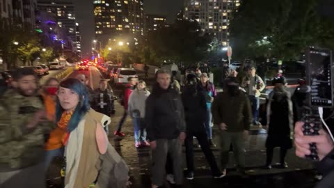 Swarmed by anqueefa after they attacked a patriot yet again!