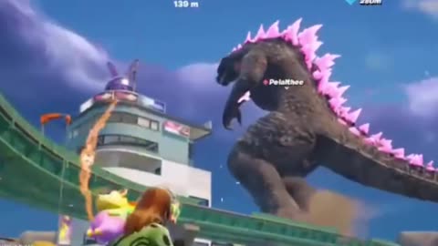 Godzila in Fortnite is 🔥