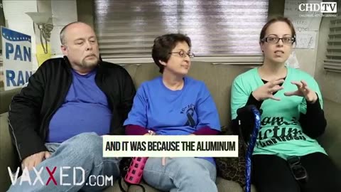 “The aluminum in the [HPV] vaccine had breached into my brain, and I had heavy metal poisoning.”