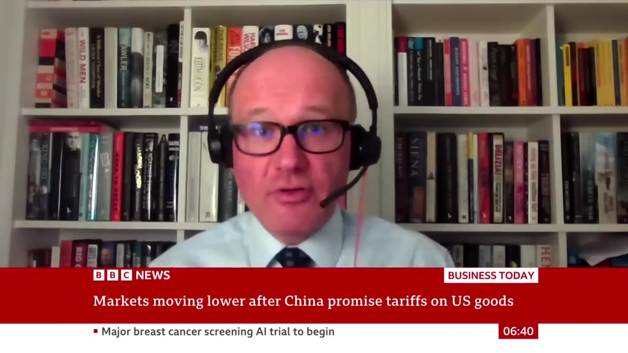 China announces retaliatory action as Donald Trump's tariffs take effect | BBC News