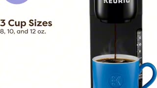 Single Serve Coffee Maker – Strong Brew Option, 42oz Reservoir, Sleek Design for Holiday Hosting