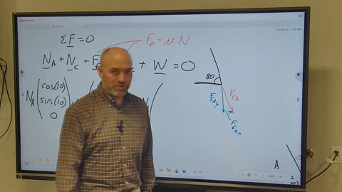 Statics: Wedges with friction