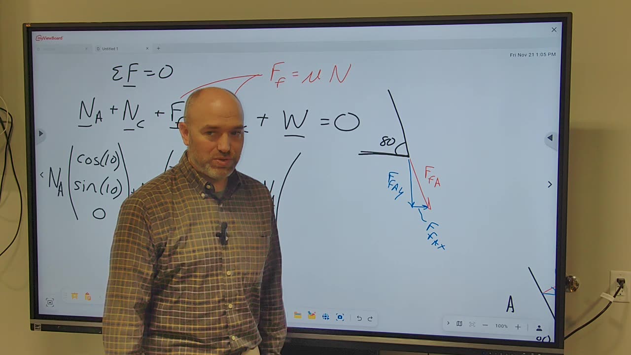 Statics: Wedges with friction