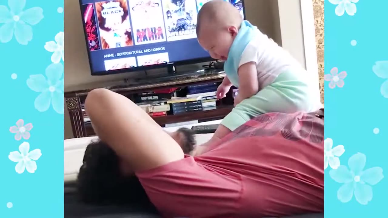 Funny Babies & Fathers Videos