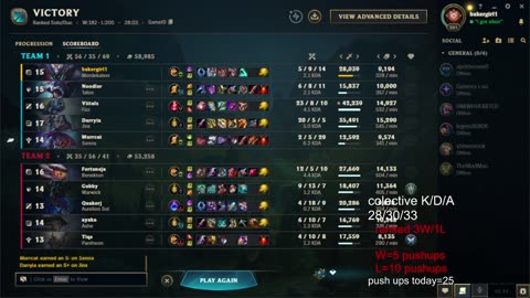 league of legend no comment