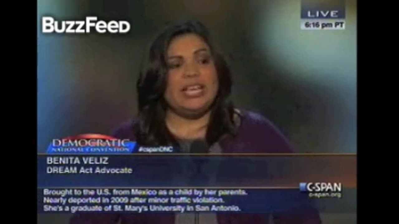 First illegal To Speak At DNC