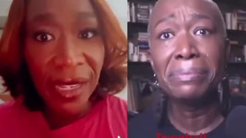 Joy Reid starts crying on camera after her show was canceled on MSNBC.