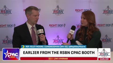 WATCH: Rep. Riley Moore's Full Interview with RSBN's Ashley Brasfield at CPAC 2025 2/20/25