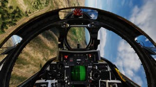 F14B vs Mig-23 ACM Syria Lebanon Border