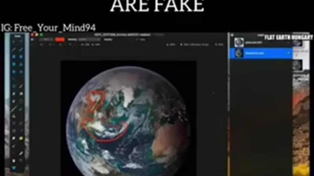 NASA fake space and planets pictures