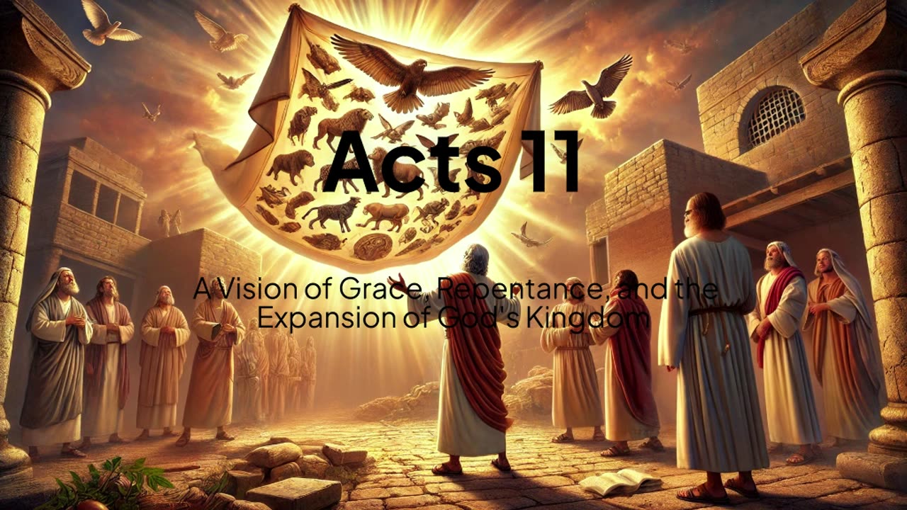 Acts 11: A Vision of Grace, Repentance, and the Expansion of God's Kingdom