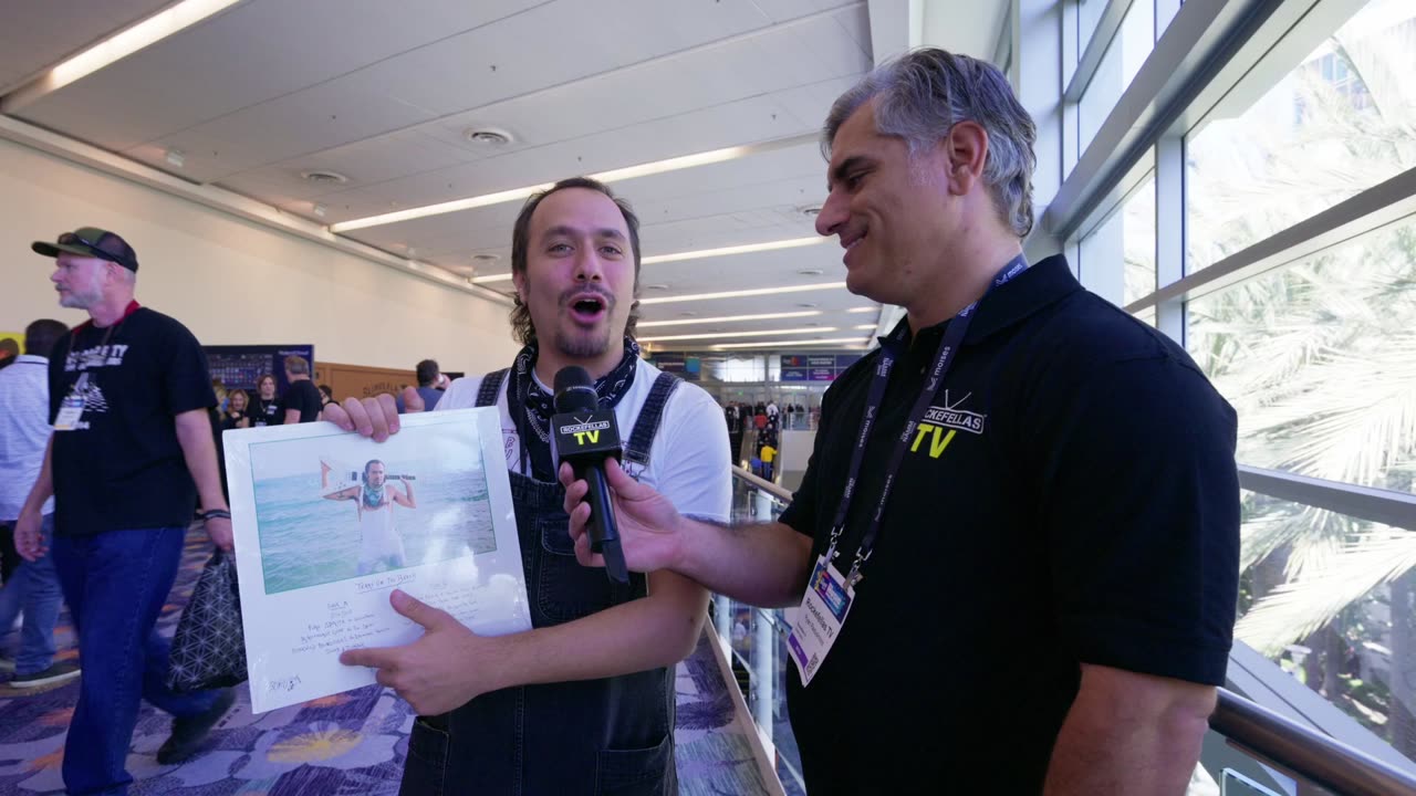 Ben Katzman from Survivor at NAMM 2025