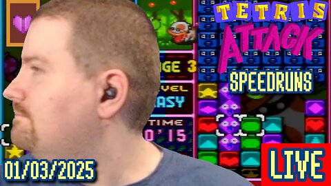 [Tetris Attack Speedruns] Friday Night Salt Mines: New Year, Same Shenanigans Edition, Doods!