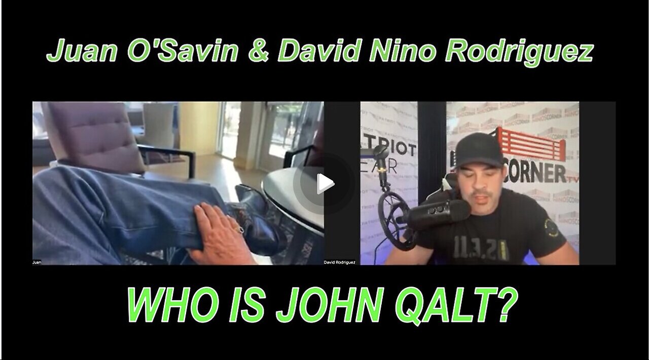 NINO & JUAN, TOGETHER AGAIN. 3G FOR THOSE THAT KNOW. WHO IS JOHN GALT. COL BOSI KNOWS.