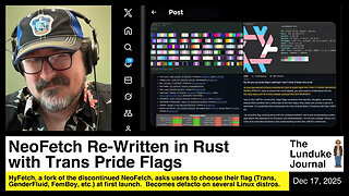 NeoFetch But in Rust and More Gay