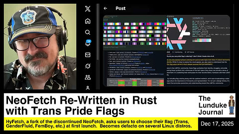 NeoFetch But in Rust and More Gay