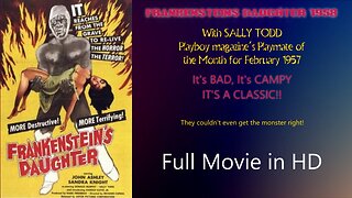 Frankenstein's Daughter 1958 ~ Sci-Fi ~ Horror ~ Full Movie ~ HD