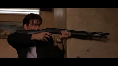 The Getaway 1994 Hotel Shootout Scene