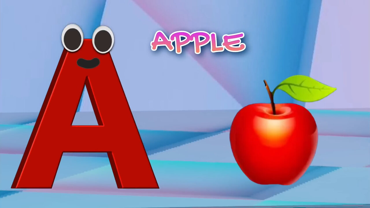 ABC Phonics Song | Toddlers learning video | A is For Apple | ABC Song | Nursery Rhymes