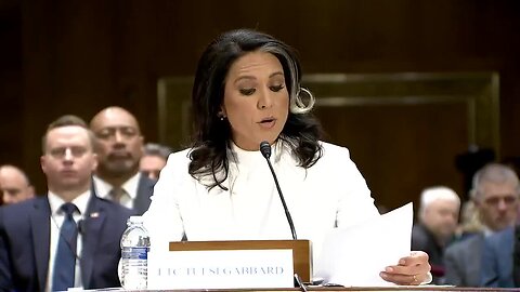 Tulsi Gabbard Lists Examples of the Weaponization and Politicization of the FBI and CIA