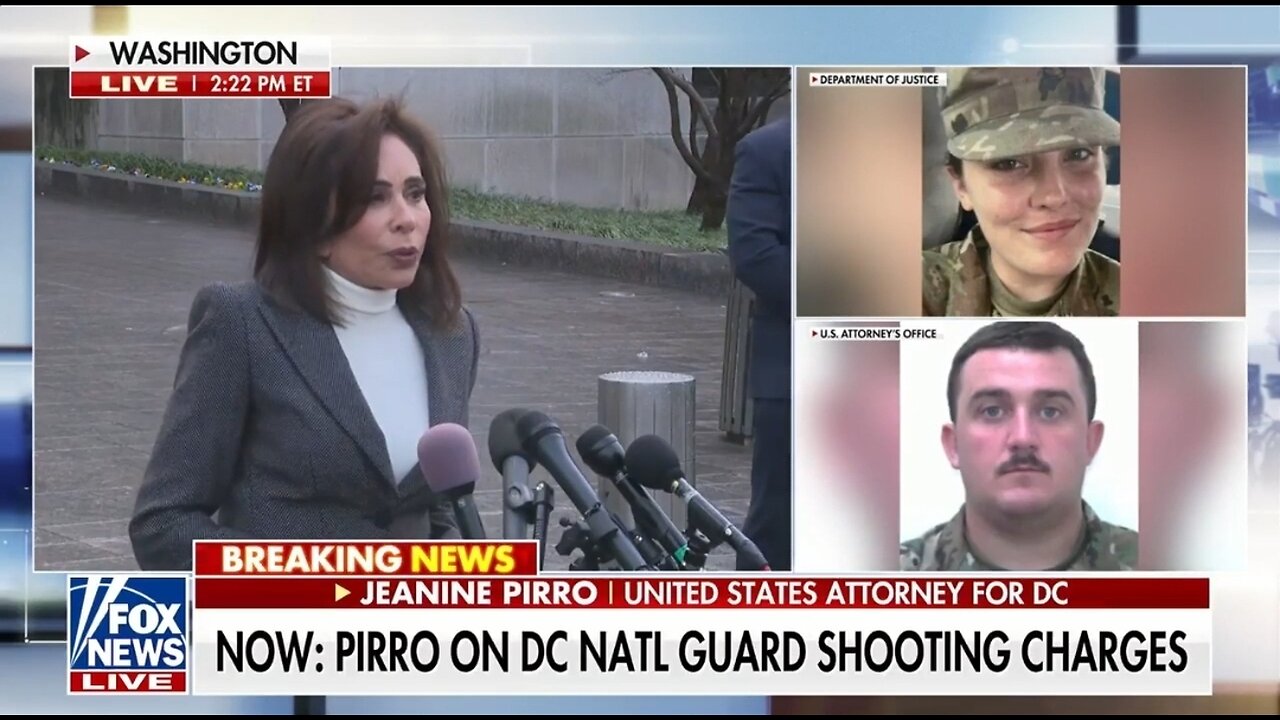 Jeanine Pirro: We Are Pursuing Everything On National Guard Murder Suspect