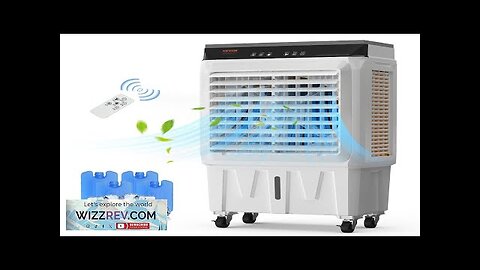 VEVOR Evaporative Air Cooler 2100 CFM 135° Oscillating Swamp Cooler with Adjustable Review