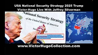 Santa Asks Jeffrey Silverman About USA Pogroms Trump 2025 National Security Strategy Deadly Vaccines