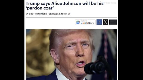 Trump says Alice Johnson will be his ‘pardon czar’ - 2 mins.