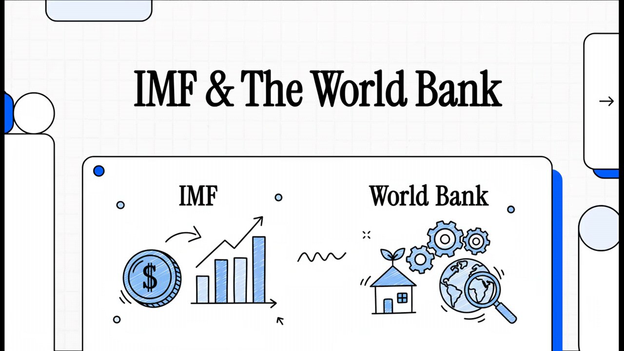 “IMF vs World Bank Explained | How They Control Global Finance & Development”