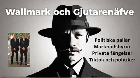 Omvärldsanalys 29/9 2025. Politiska pallar, TIktok för politiker och privata fängelser.