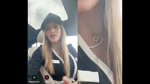 Twitter/X MAGA influencer Emily Austin wearing her "STAR OF REMPHAN" necklace gets Epstein files 1st