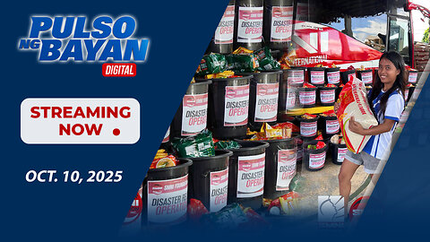 LIVE: Pulso ng Bayan kasama sina Admar Vilando at Jade Calabroso | October 10, 2025