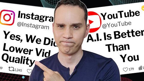 YouTube A.I. Overreach, IG vs. Small Creators, & Meta A.I. News?