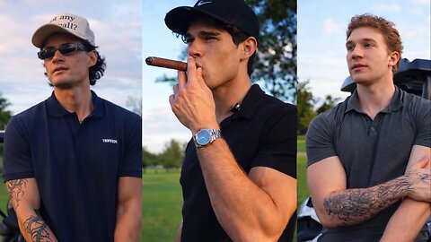 Clavicular Goes Golfing w⁄ Soosh & Connor Sinann; Boys' Day Out