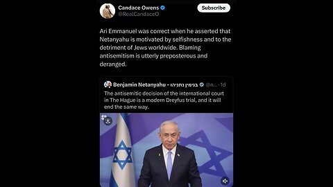 zionist judaism israel netanyahu’s party decries Candace Owens & Tucker Carlson as the "new enemy"